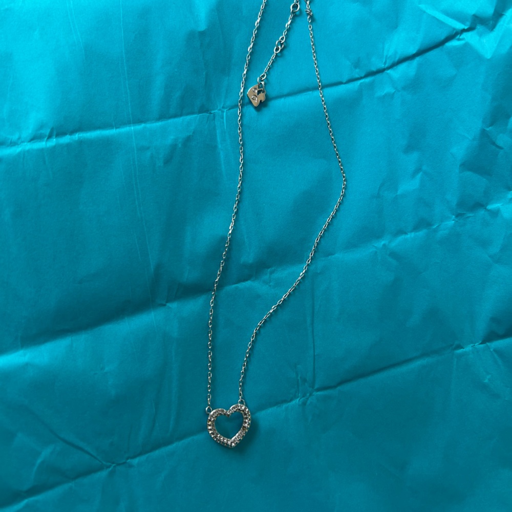 Swarovski heart necklace
